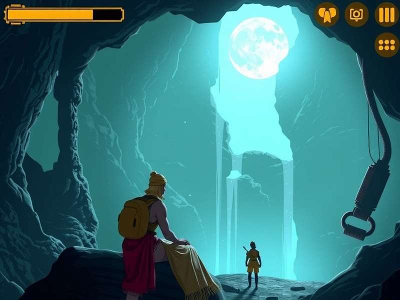 Explore the ancient mysteries of Elephanta Caves in this thrilling adventure game. Elephanta Caves Expedition Game Screenshot